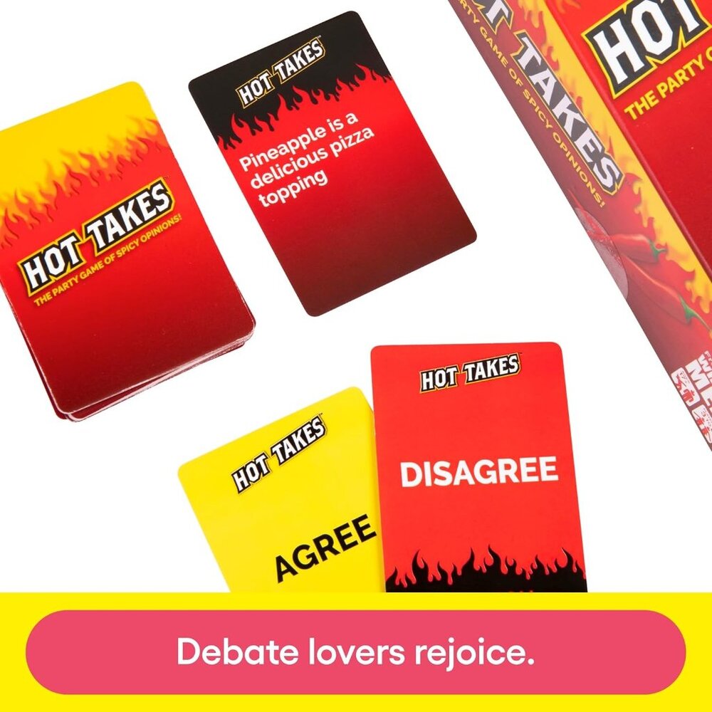 HOT TAKES The Party Game of Spicy Opinions Adult Party & Fun BRAND-NEW sealed - Picture 13 of 16